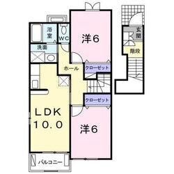 ピァチェーレの物件間取画像